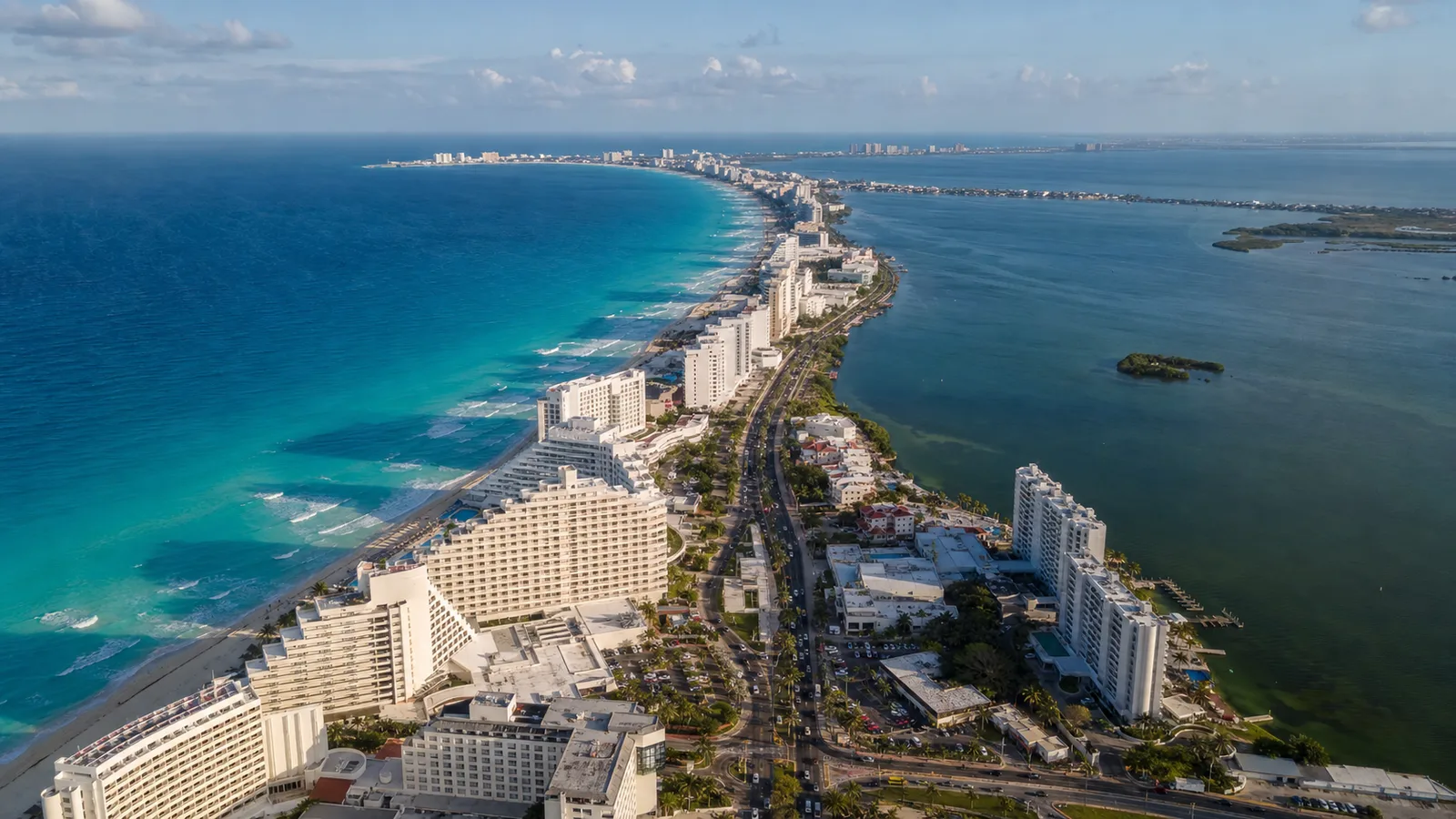 Vista de Cancún, Quintana Roo