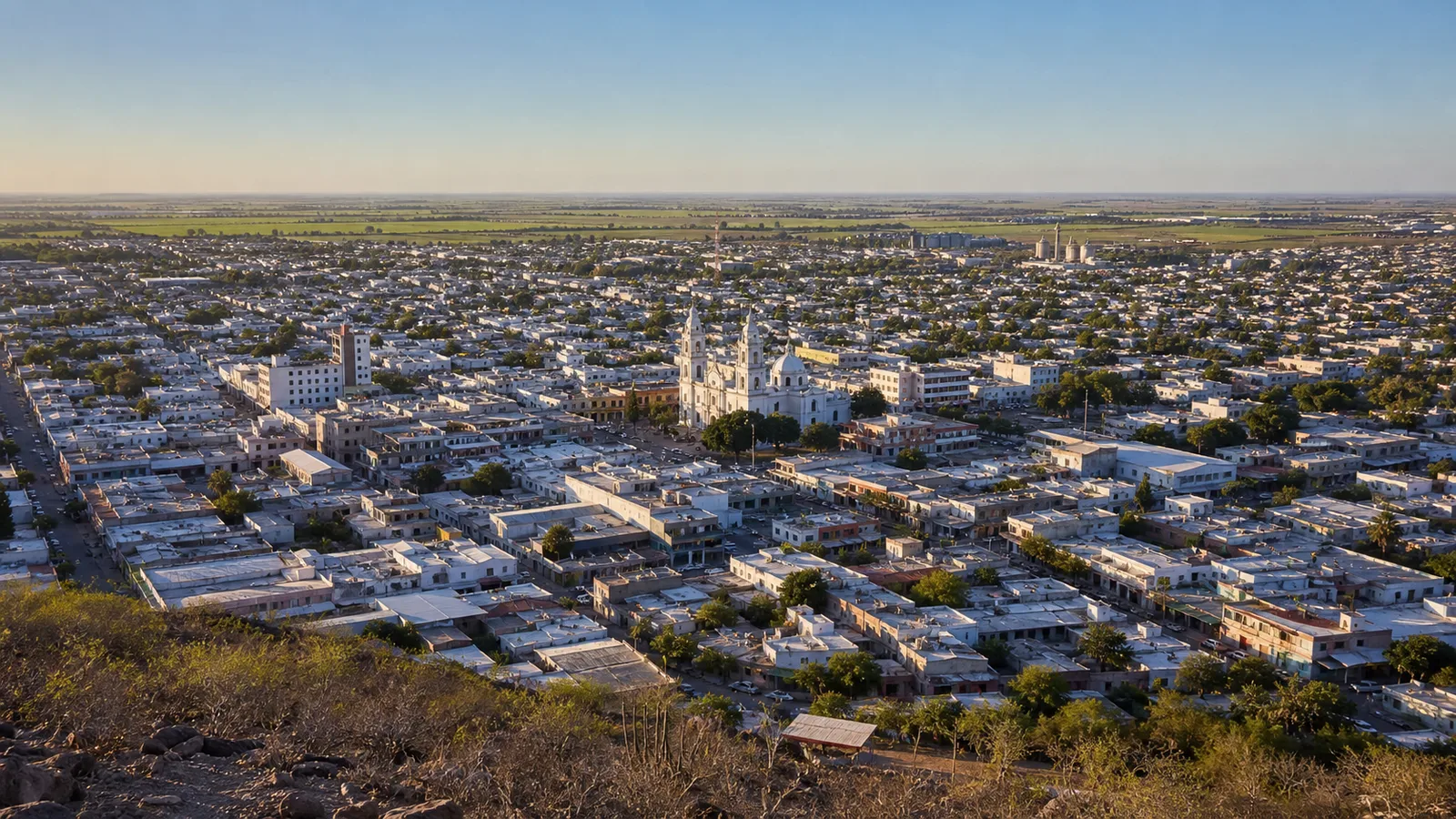Vista de Los Mochis, Sinaloa